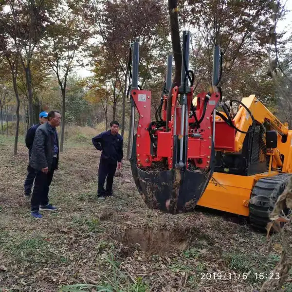 小型移树机 挪树机 四瓣式挖树机厂家 四瓣式移树机价格