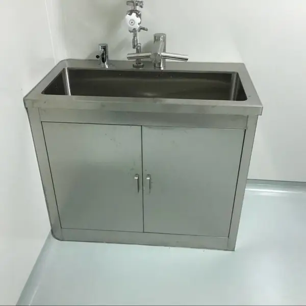 洁净区不锈钢洗手烘干消毒一体机搭配dyson戴森洗手烘手器WD04