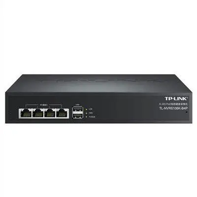 TP-LINK TL-NVR6106K-B4P H.265 PoE网络硬盘录像机4PoE口/6路/单