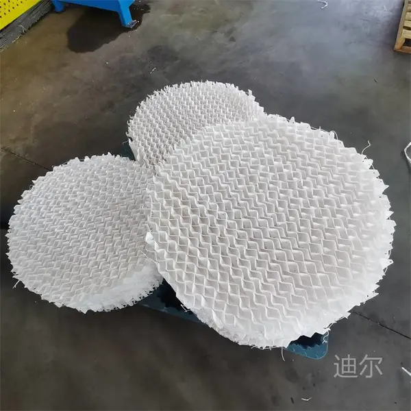 迪尔设备直供四氟波纹填料 250Y聚四氟乙烯规整填料 耐腐蚀吸收塔用