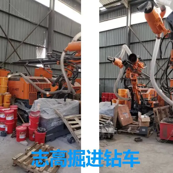 志高螺杆空压机ZGYX 410A|B、D分体式钻车