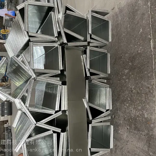 江西浩承建专业生产镀锌风管 角铁法兰 防火软接 风管设备