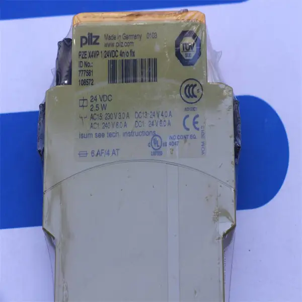 ��ӦPILZ�̵���PZE X4VP 1/24VDC 777581