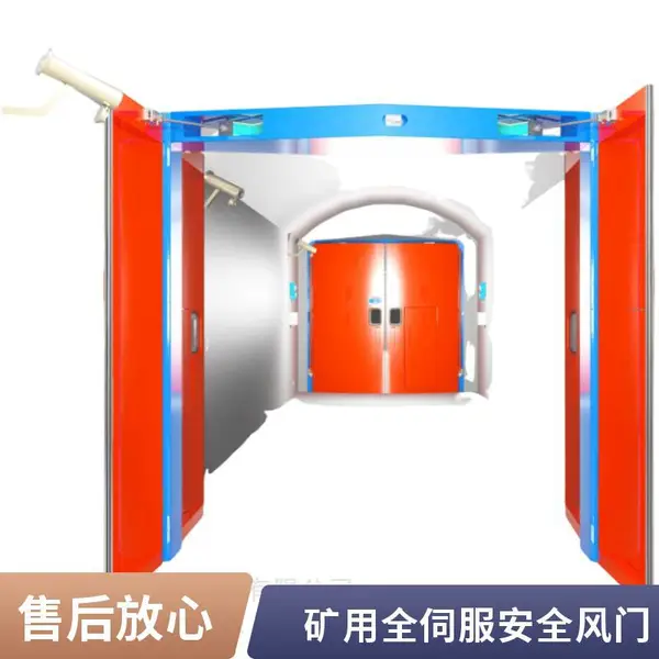 风门闭锁报警装置 无压气动调节门 锁装置结构紧密 箱体式减压