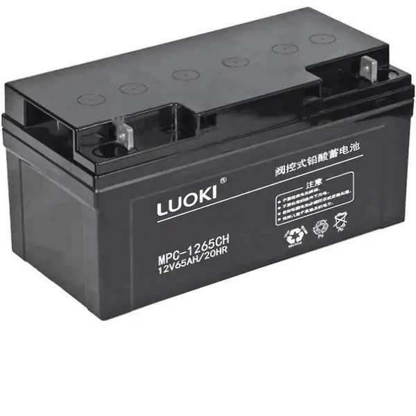�ʱ�����LUOKI��������MPC-1265 12V6***H�������糧ͨ��UPS��ƿ