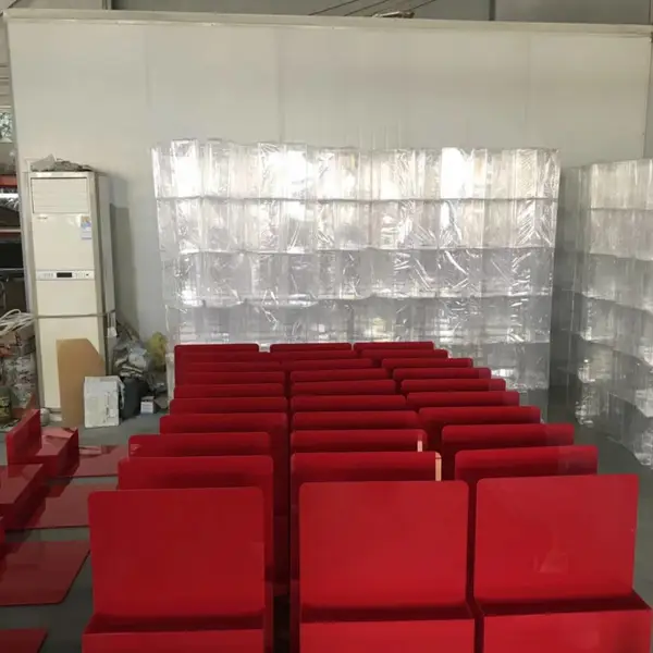 红色分层亚克力展示盒 有机玻璃阶梯陈列架 门店小商品饰品展示盒可定制