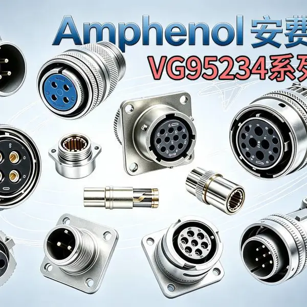 Amphenol VG95234K?14S?6PN?6SN K 系列德标工业圆形航空插头