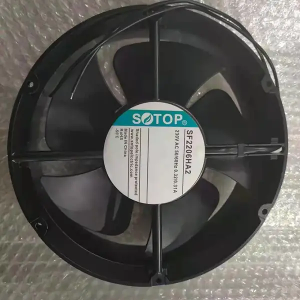 SOTOP SF28080HA1/2/3 AC110/220/380V 28CM全金属耐高温轴流风机