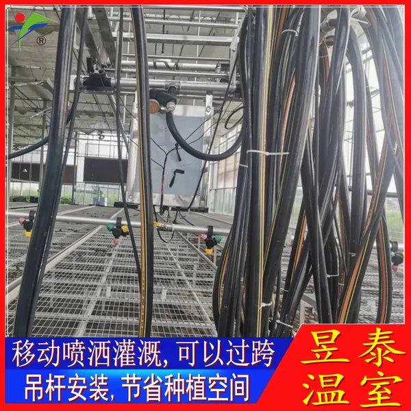 昱泰 温室大棚育苗灌溉设备 移动喷灌机车 YTWSGG0046