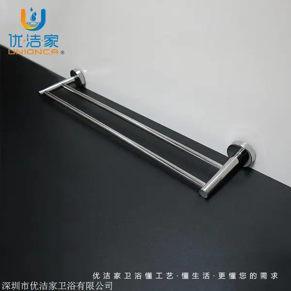 毛巾杆不锈钢卫生间双杆毛巾架