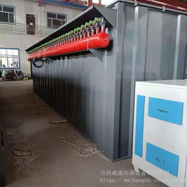 DMC-100型 单机脉冲布袋除尘器 水泥仓顶除尘器 威康定制