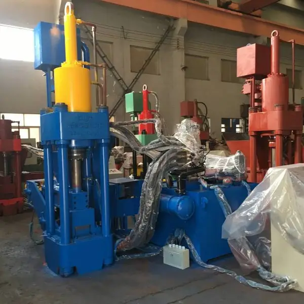 供应冶金液压SBJ-250L型铝屑压块机 铝削压块机 铝末压块机