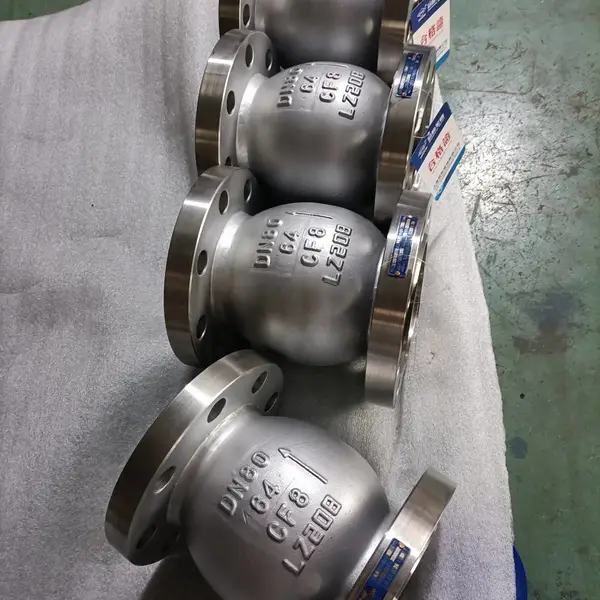 H42W-64P DN50法兰连接 不锈钢硬密封立式止回阀