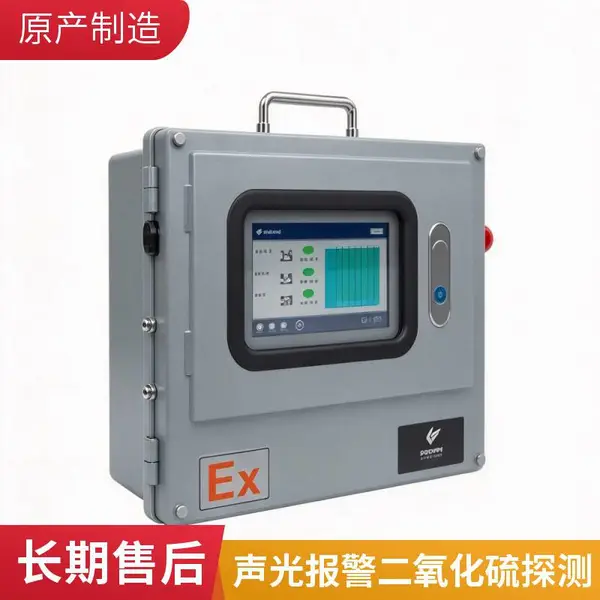 不锈钢外壳 防爆式二氧化硫检测仪 工业SO2气体探测器