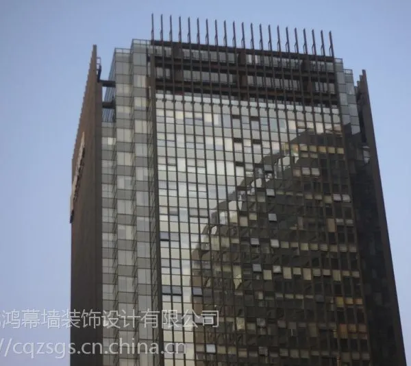 重庆九龙坡区玻璃幕墙施工维修-九龙坡区外墙玻璃幕墙设计安装-重庆航鸿幕墙公司
