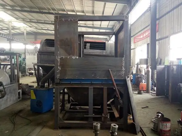 开拓大型铝灰提铝设备,1400型铝灰搓灰机,废铝灰提铝选铝设备