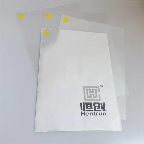 防静电PE/PP透明塑料无尘净化车间L型文件袋二页夹两页夹A4A5