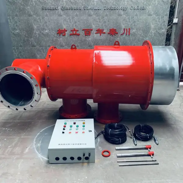 陕西气化炉生物质气燃烧器/秸秆生物质气点火装置/西安秦川厂家按需定做