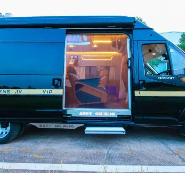 福特T7商务B型房车 航空座椅 后置厨卫 商旅兼备 趣蜂B880PLUS