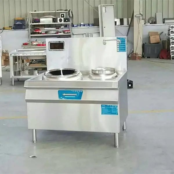 供应大功率电磁灶商用电磁双炒灶品牌电磁炉规格电热大锅灶生产厂家电话