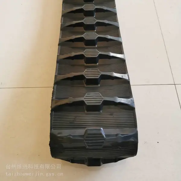 定制各种规格机器人履带式移动底盘特种橡胶履带