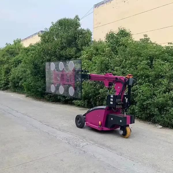 卡博恩电动吸盘悬臂吊具 玻璃机械手 幕墙翻转真空吸吊机