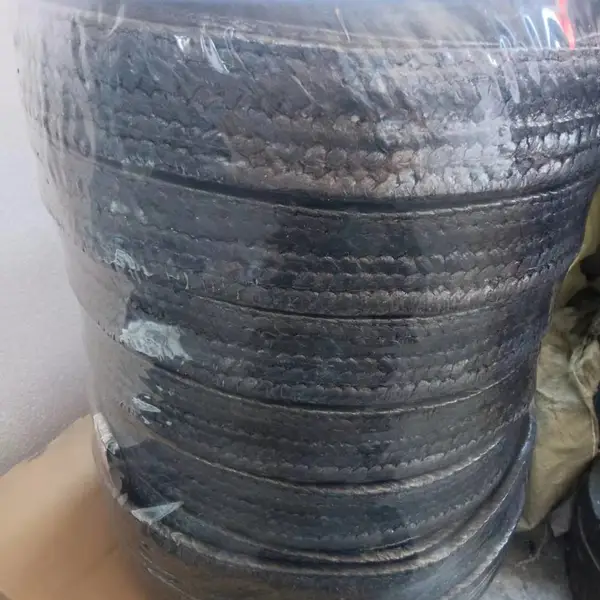 反应釜搅拌器密封用耐高温特种碳纤维编织带碳纤维加石墨、金属丝加高碳石墨盘根