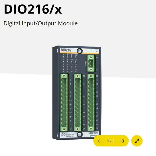 巴赫曼bachmann数字输入/输出模块DIO216全新正品