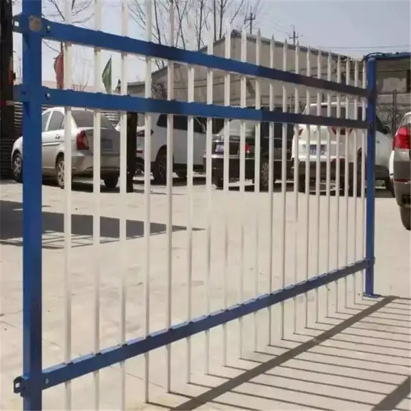 工厂铁艺围栏 学校院墙锌钢护栏 小区家用安全栅栏 瑞莱