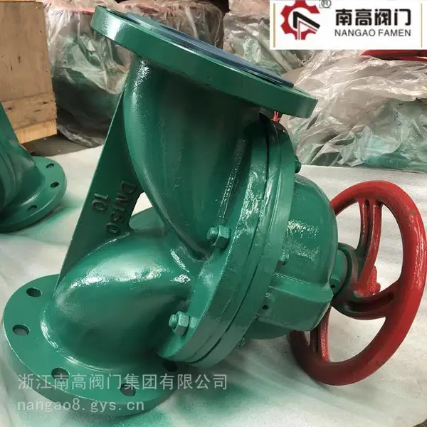 G41PO -16C DN80 手动南高衬氟PO隔膜阀外形美观更换方便