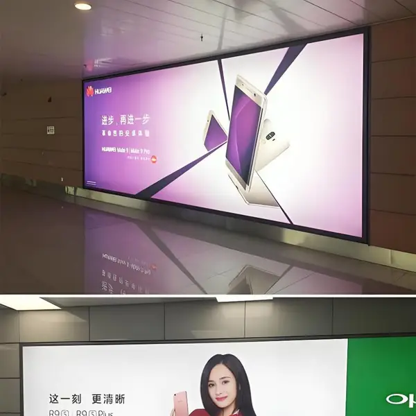 软膜灯箱 店面展示 画面清晰透亮 定制度高 广告灯箱工厂
