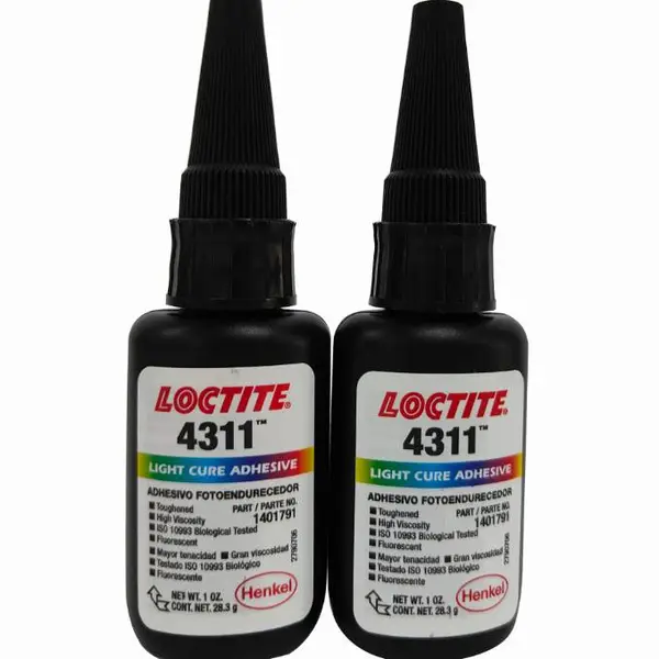 汉高 乐泰 loctite 4311 医疗级别UV快干胶 柔韧性