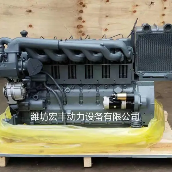 风冷道依茨BF6L913C柴油机 2150转118kw吊车发动机
