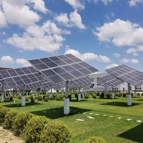 光伏跟踪式支架系统 主动追踪太阳 提高发电量