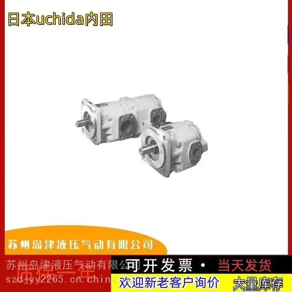 日本UCHIDA内田船用液压泵齿轮泵GXP10-COC100WBT1000LPL35WTB-15AB