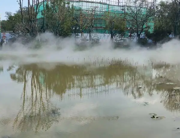 云南 雾森系统 高压喷雾设备 人造雾 景观雾化 旅游区降温