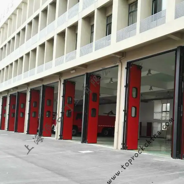 消防站车库电动大门 车库门选顶石门业 专注实体生产厂家