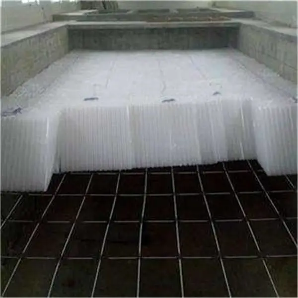 水处理斜管沉淀池安装PP聚丙烯蜂窝斜管填料规格齐全 欢迎选购 荣茂