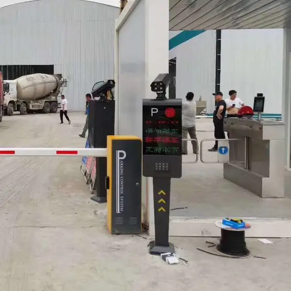 车牌识别系统 济南停车场系统 智能道闸 小区人行小门厂家安装
