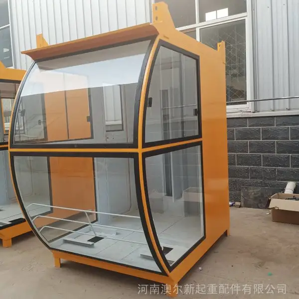 起重机行吊驾驶室 钢化玻璃保温司机室 塔吊操作室