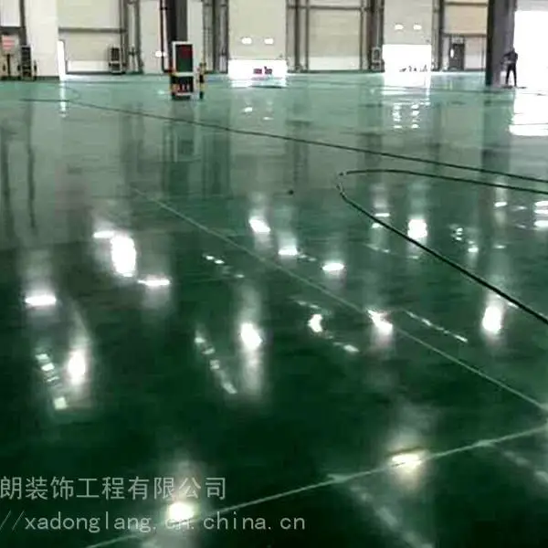 陕西西安厂房地坪施工,混凝土地坪固化染色抛光,水泥地面固化打磨施工