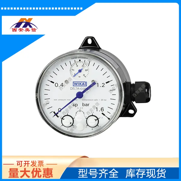 DPGS40差压表 带微动开关 德国wika代理