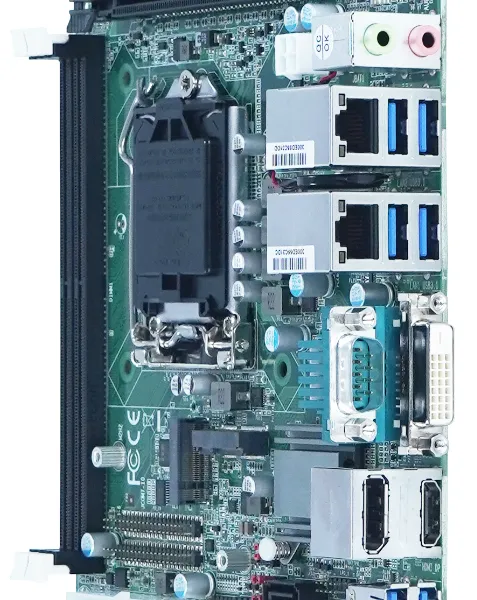 CEB-H42I-A100 Intel H420E Chipset,2 x LAN, HDMI,DP,DVI-D, 6XCOM,9 x USB, 1 x M.2_WIFI,1 x M.2_SSD,Mini-ITX主板
