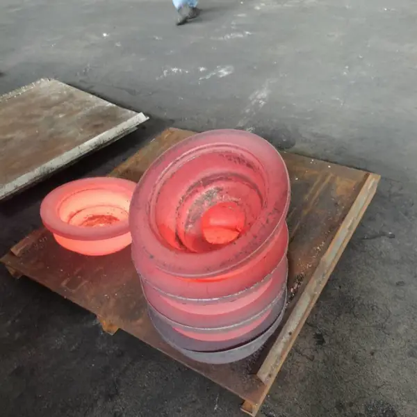 液压传动装置C4C5内齿圈热锻加工,碳钢低速大扭矩液压马达配件减速机配件精锻件