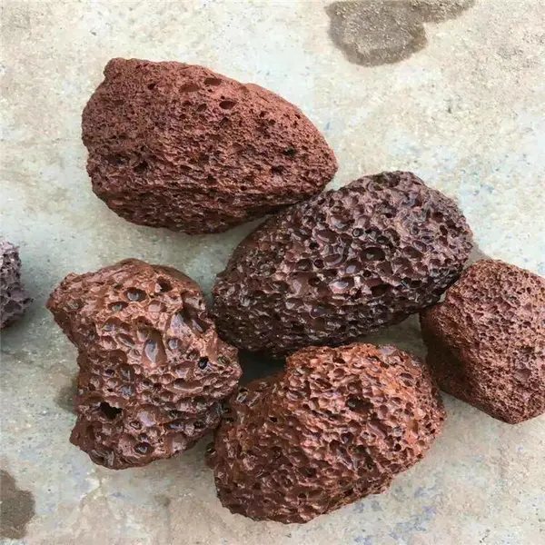 长期有火山岩 净水滤料 污水挂膜处理 冰裂纹碎拼 园林栽培