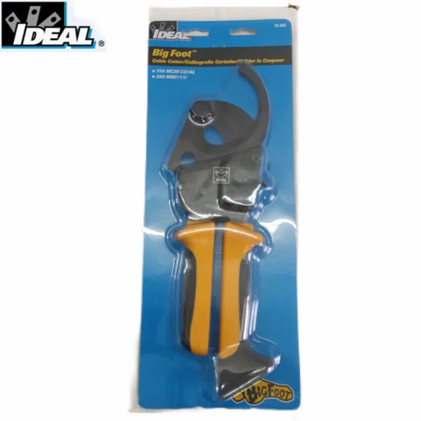 美国 IDEAL 理想工具 35-053 电缆钳 棘轮式手动电缆剪