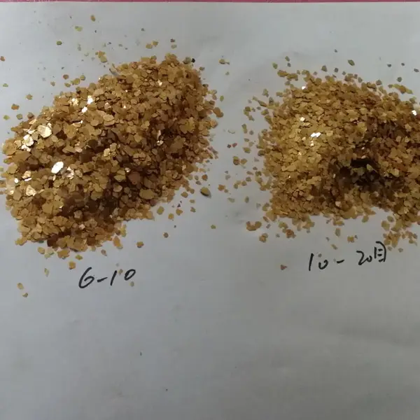 供应真石漆岩片 具有靓丽光泽 光滑优点 利用天然云母制作