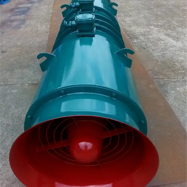 矿用防爆对旋除尘风机 FBD-2x11/15kw,对旋轴流式局部风机FBDY