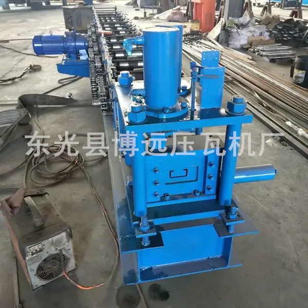 小型C型钢机 CZ型钢檩条机 全自动C型钢压瓦机 博远C型钢设备