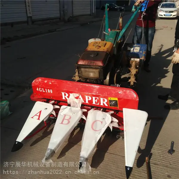 1米宽黑麦草放片机 苜蓿割晒机 剪刀式农用割草机